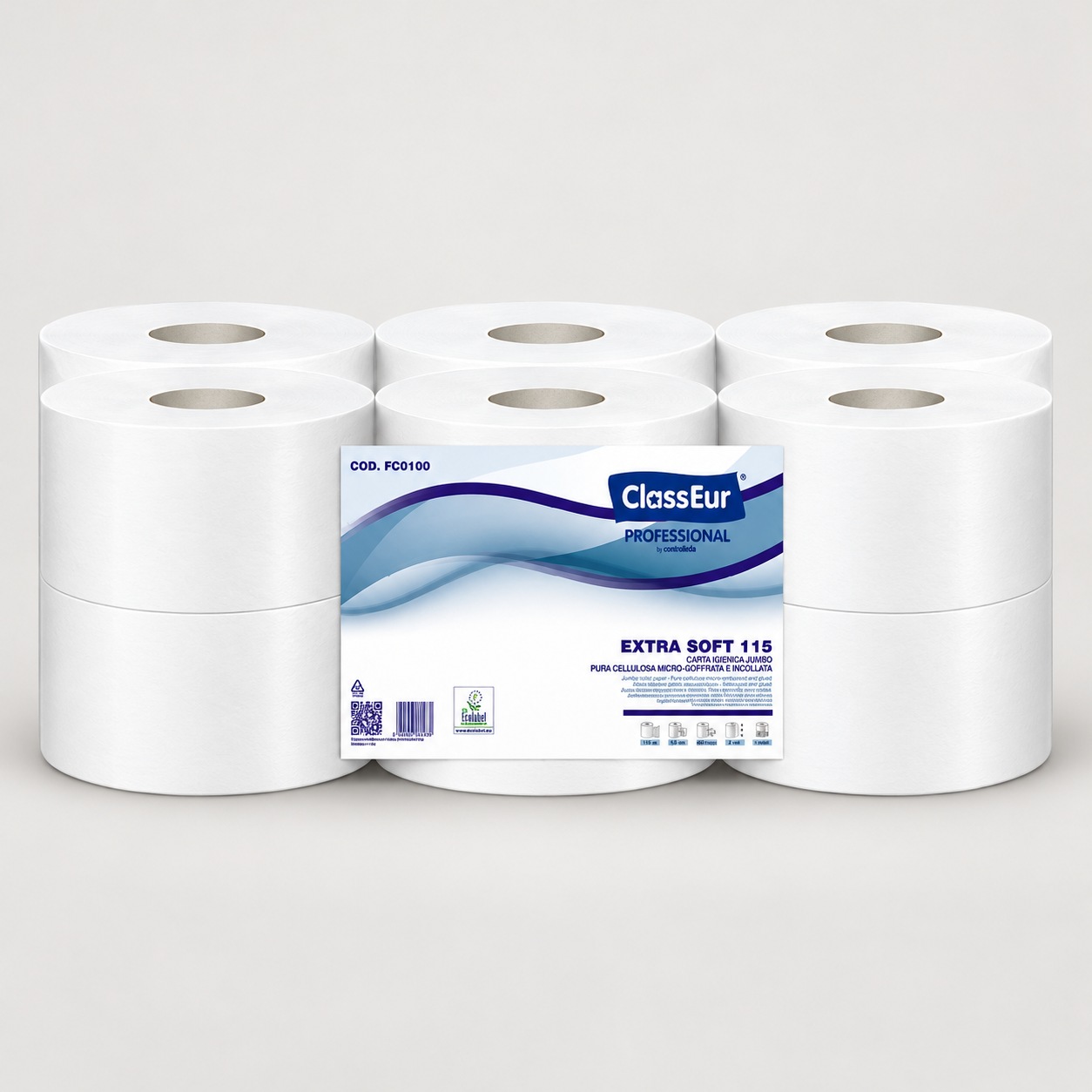 CARTA IGIENICA MINI JUMBO - EXTRA SOFT 115