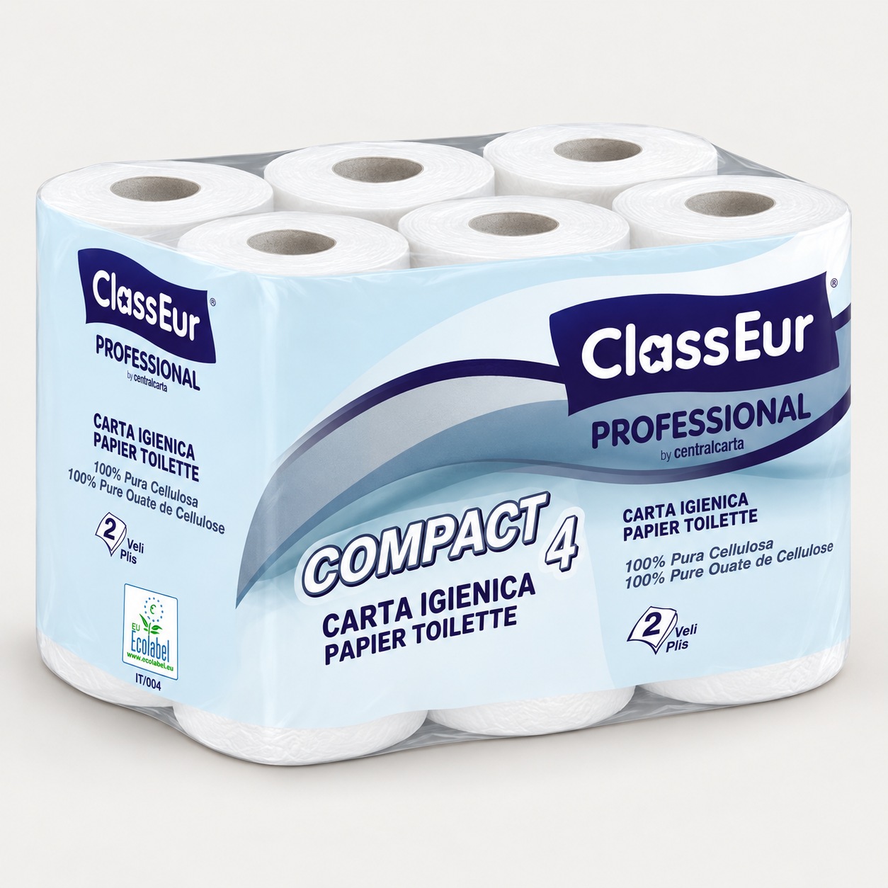 CARTA IGIENICA PROFESSIONAL - COMPACT 4