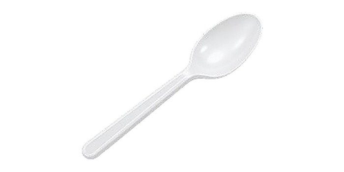 CUCCHIAINO BIANCO 100 PZ