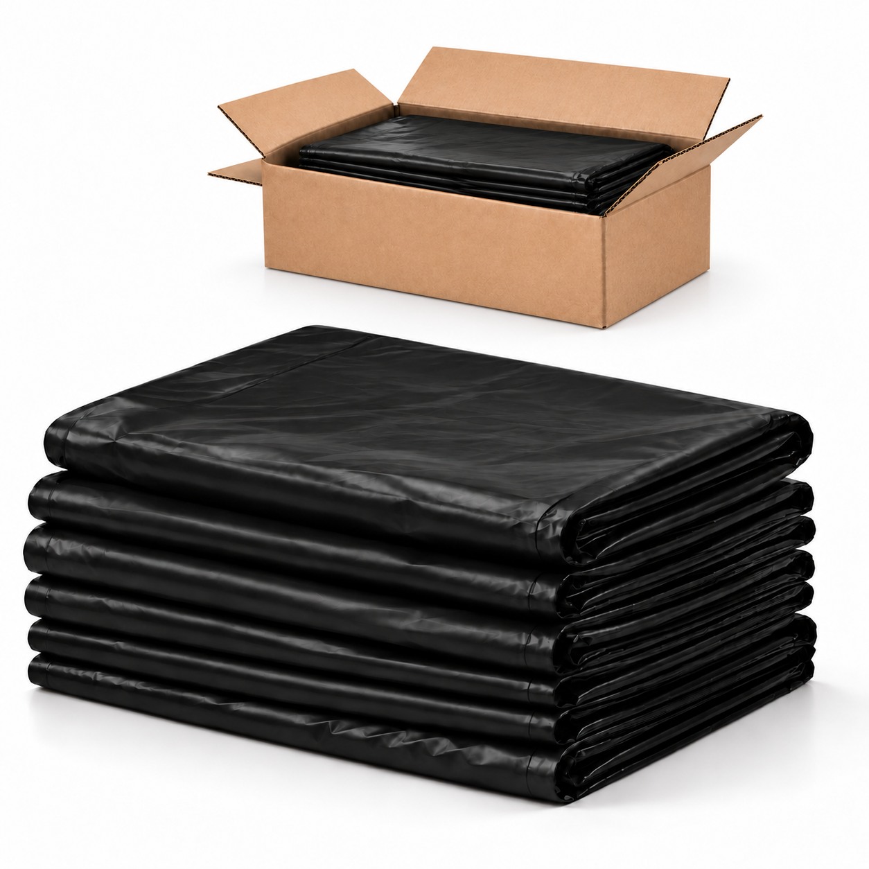 SACCO NERO SFUSO 70x110